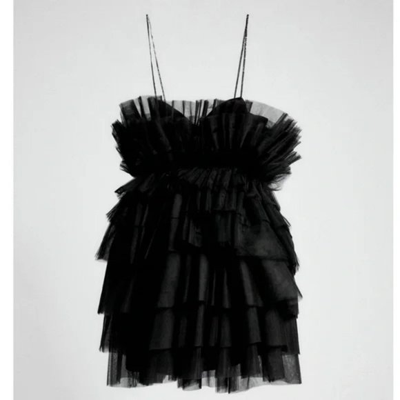 ZARA NYC BALLET TULLE DRESS LIMITED EDITION - Picture 3 of 12